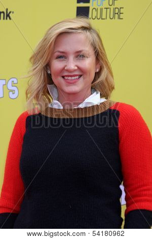 LOS ANGELES - NOV 17:  Jessica Capshaw at the P.S. Arts Express Yourself 2013 at Barker Hanger on November 17, 2013 in Santa Monica, CA