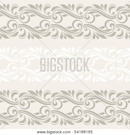 Floral border.