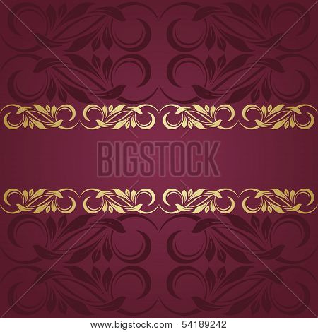 Gold frame