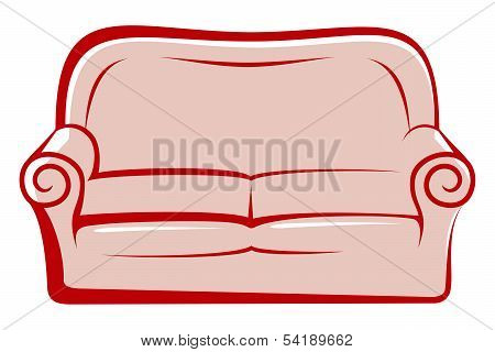 abstract sofa