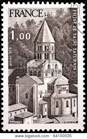 Saint-saturnin Stamp