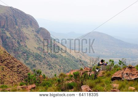 Viewpoint In The Waterberg In Marakele National Park