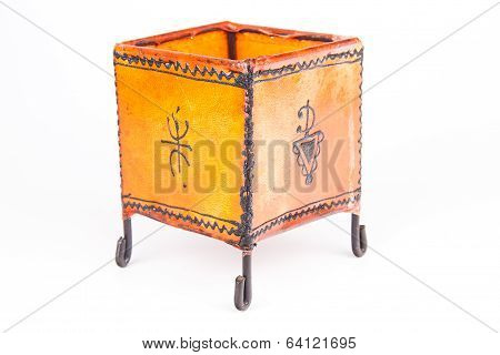 Moroccan Lantern isolated on white background