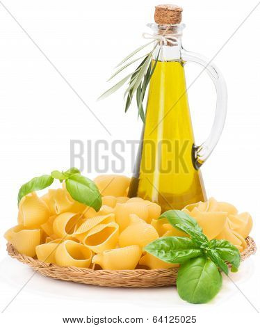 Composition Of The Pasta And Olive Oil
