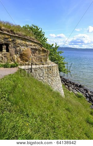 Nas castle ruins in Visingso, Sweden.