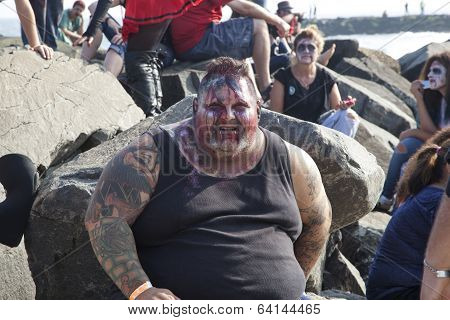 Asbury Park Zombie Walk 2013