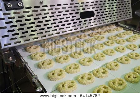 The image of a baking machine