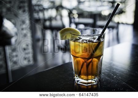 Iced Cold Refreshing Iced Tea