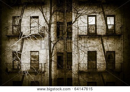 Scary Apartment Building
