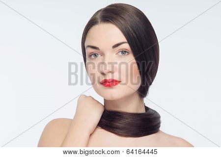 Beautiful Young Caucasian Girl