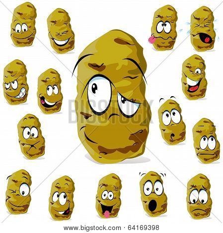 Potato Cartoon