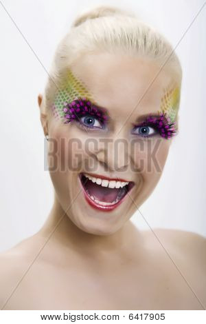 Crazy make-up