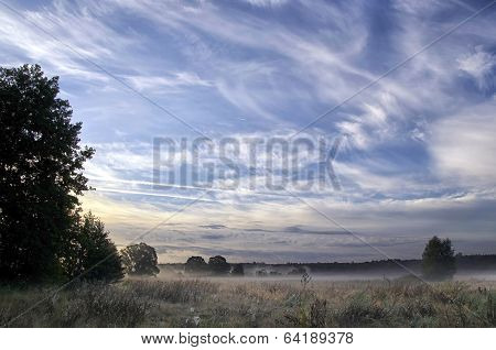 Landscape With The Morning Mist