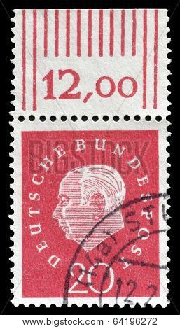 Heuss stamp 1959
