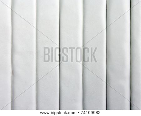 Strip Pannel With White Leather Texture