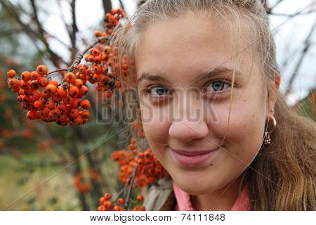Girl And Rowan.
