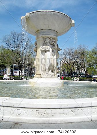 Washington Dupont Circle The Fountain 2010