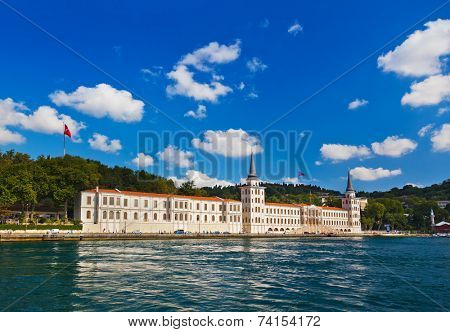 Castle at Istanbul Turkey - architecture background