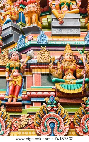 Hindu temple at Kuala Lumpur Malaysia - religion symbol