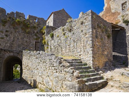 Old fort in Split, Croatia - architecture background