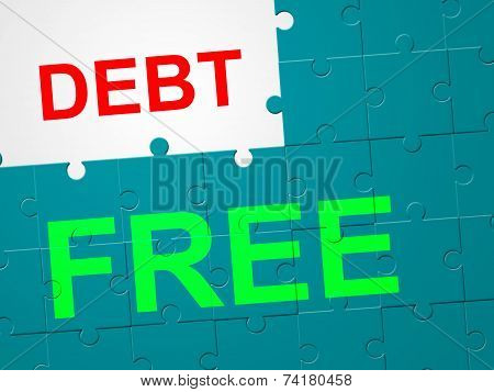 Debt Free Means Debit Card And Arrears