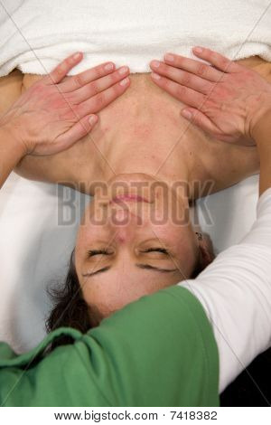 masaje de torso