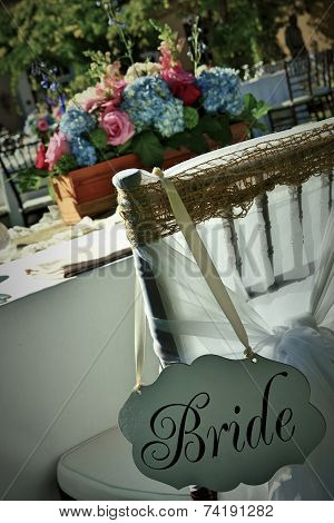 Bridal Chair