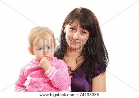 Mom with her child