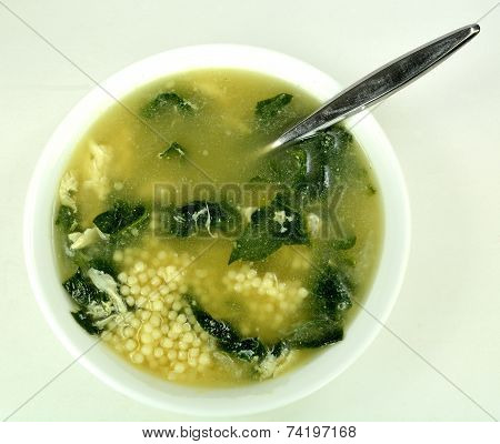 Spinach Egg Drop Soup