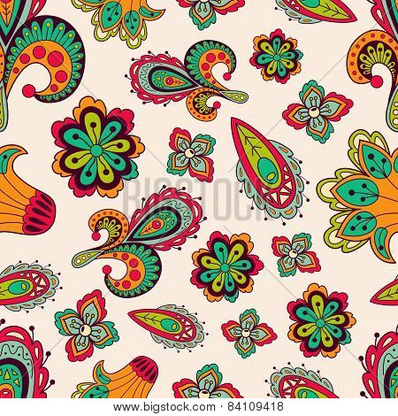 Seamless Floral Texture