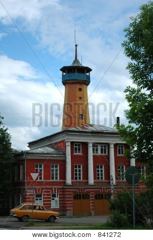 požární věž, Uglich, Rusko