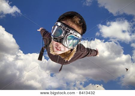 Chlapče, létání, snění je A Pilot
