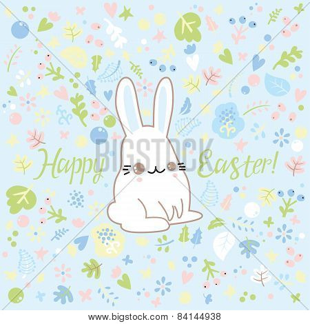Postcard Easter Bunny