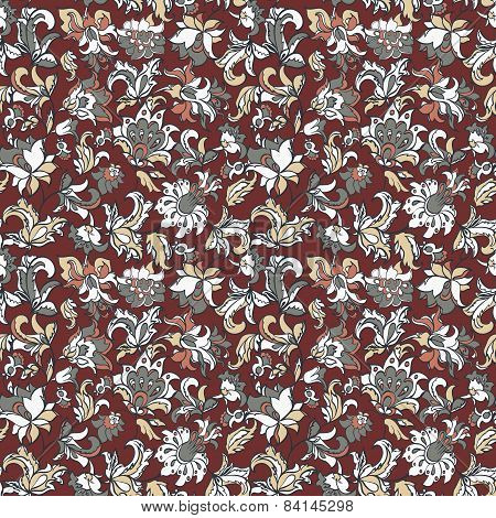 floral seamless vrctor pattern.