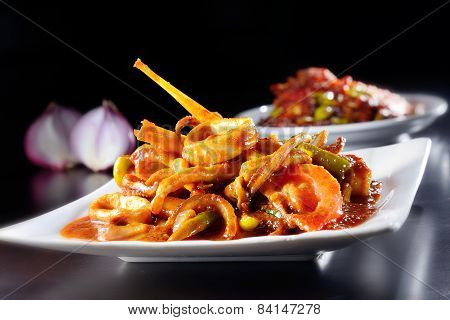 Sambal Spicy Squid