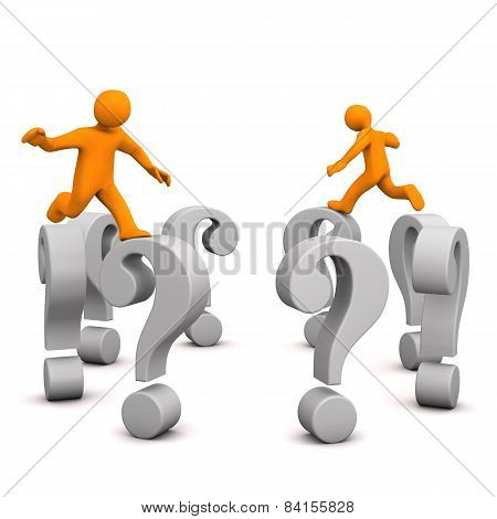 Manikins Questions Jump