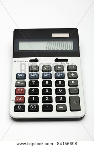 Two Way Powered Desck Calculator Shooted On White