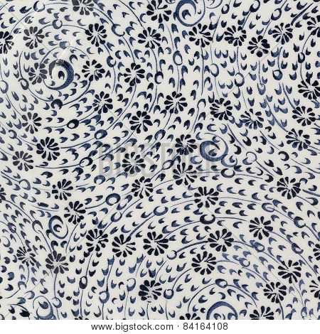 handmade pattern plate