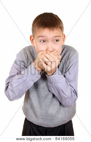 Boy Plug The Mouth