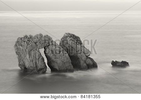 Sea In Liencres, Cantabria, Spain