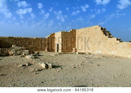 Ruins Of Avdat - Ancient Town Founded And Inhabited By Nabataeans In  Negev  Desert