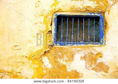 Window In Morocco Africa And Old   Wal Brick Historical