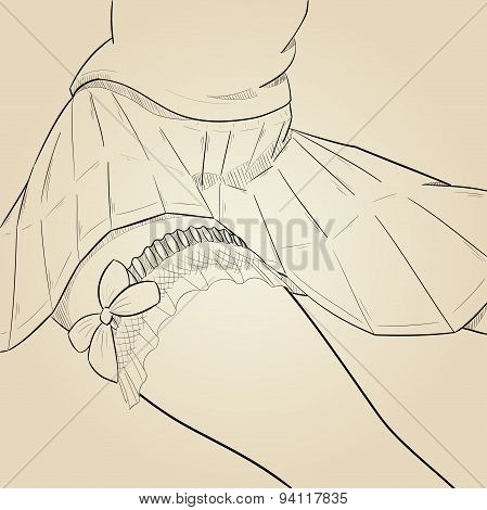 Thigh, Garter