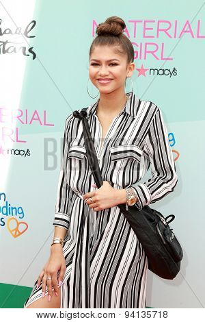 LOS ANGELES - JUN 14:  Zendaya Coleman at the Children Mending Heart's 7th Annual Empathy Rocks Fundraiser at the Private Location on June 14, 2015 in Malibu, CA