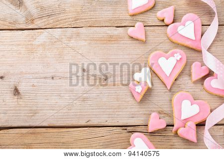 Heart Shaped Cookies.