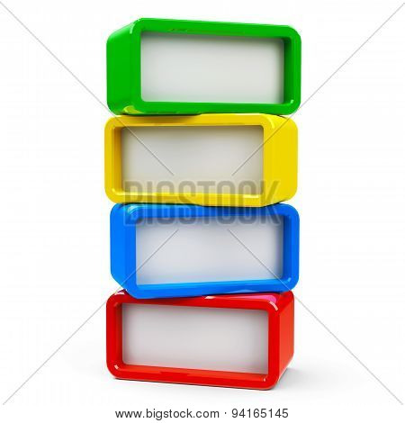 Four Rectangle - Four Steps
