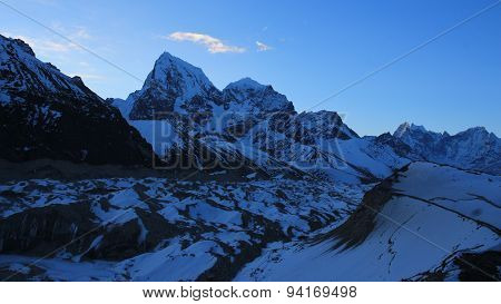 Early Morning In Gokyo
