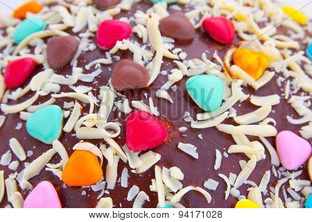 Detailed View Of A Cottage Cheese Dessert