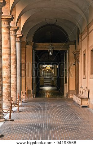 entrance of palace