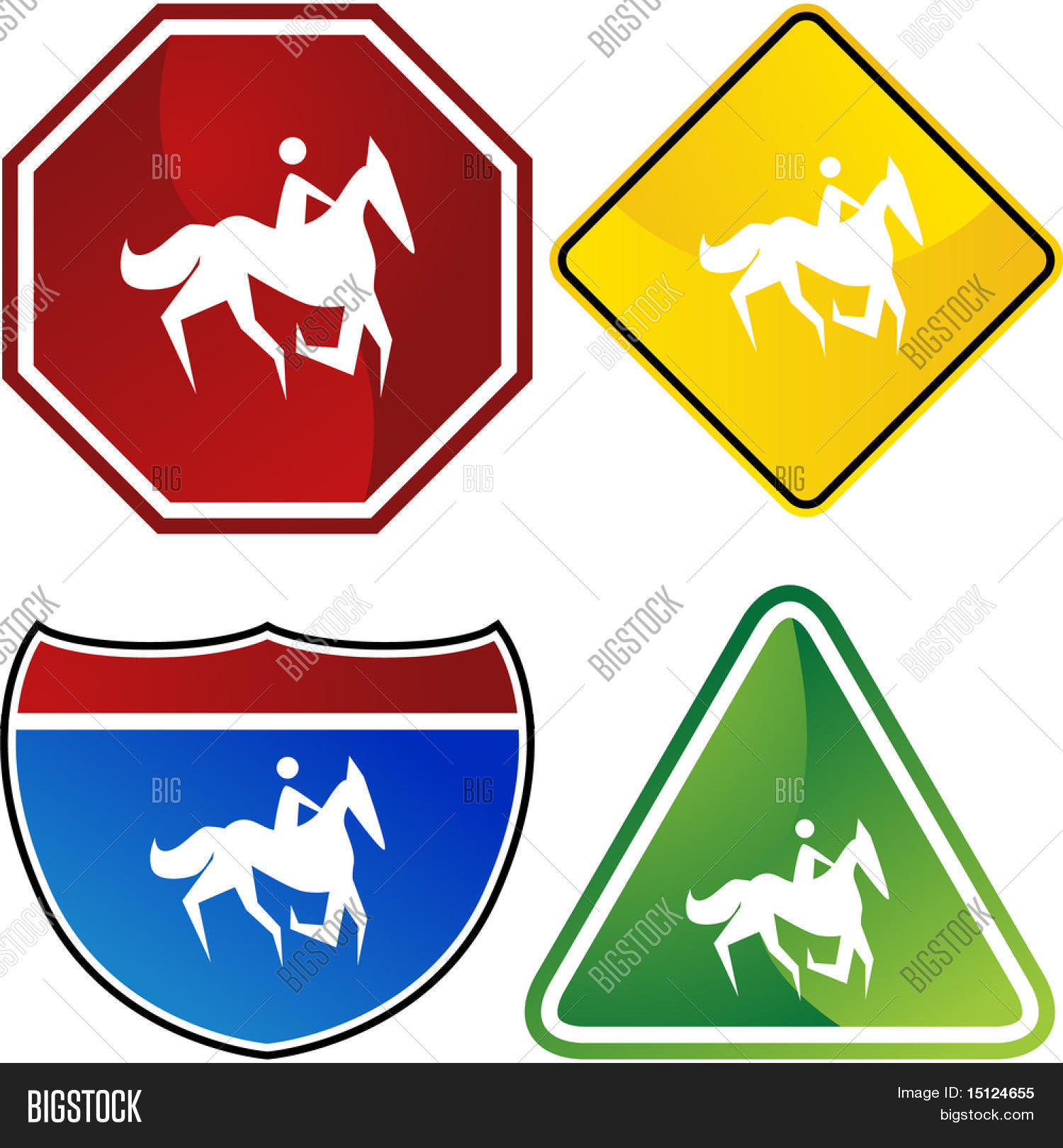 Horse Jockey Stick Vector & Photo (Free Trial) Bigstock